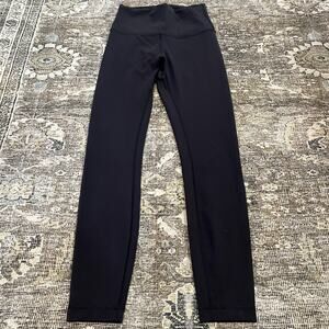 Lululemon Wunder Train High-Rise Tight 25" Black Women's Size 4
